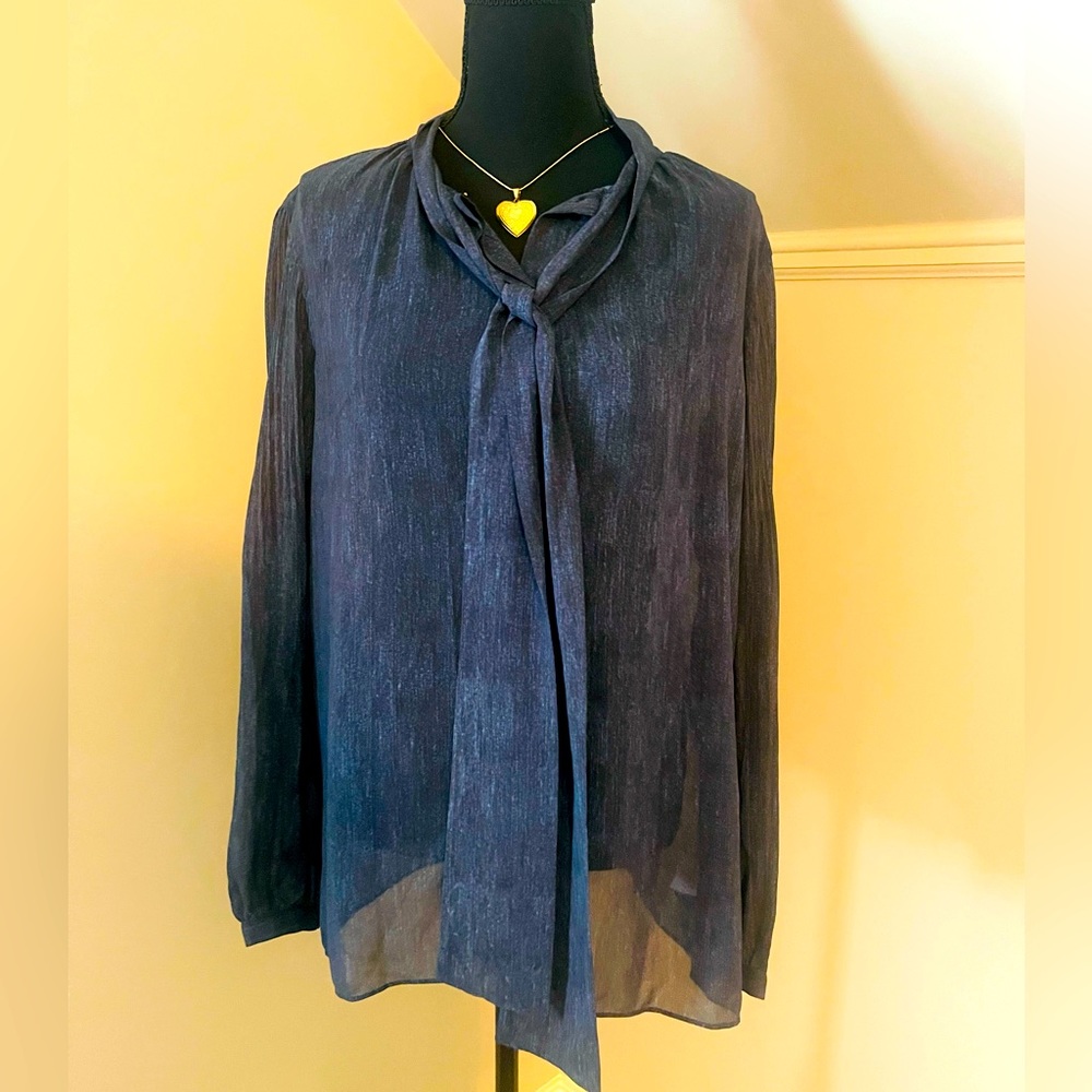 Michael Kors Blue Blouse